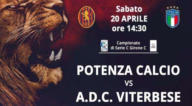 Aperta la prevendita per Potenza-Viterbese 
