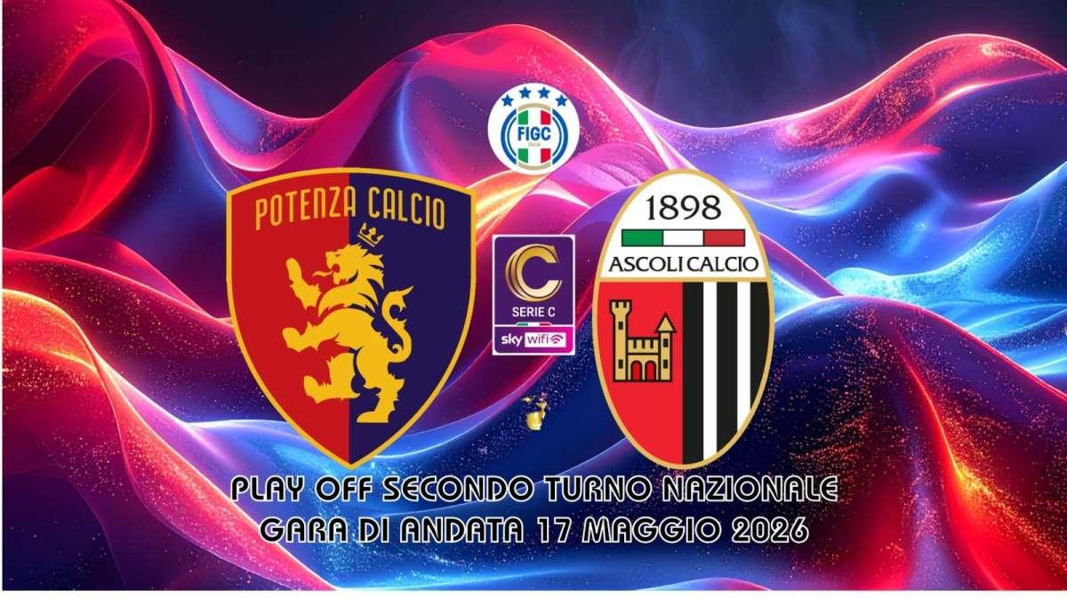 POTENZA-ASCOLI, le formazioni ufficiali