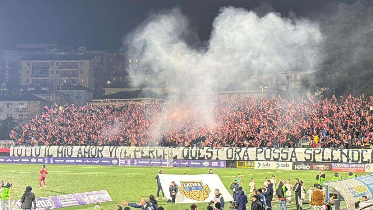 Latina-Potenza, boom nel settore ospiti: si va verso il sold out