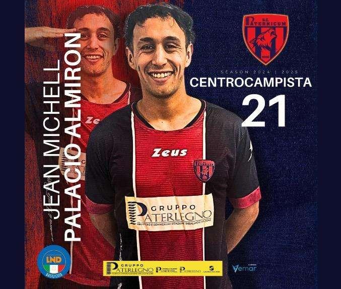 Eccellenza lucana. Il Paternicum si rinforza, arriva l'ex San Cataldo Jean Michel Palacio Almiron