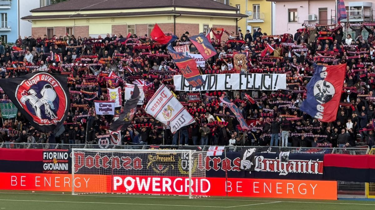 Potenza-Catania, Curva Ovest già sold out: la situazione
