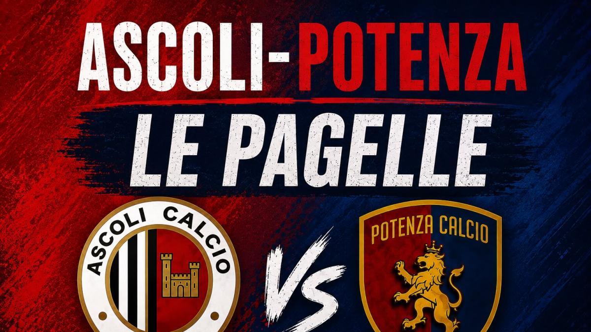 Ascoli-Potenza 3-1, le pagelle: il Potenza convince nonostante la sconfitta