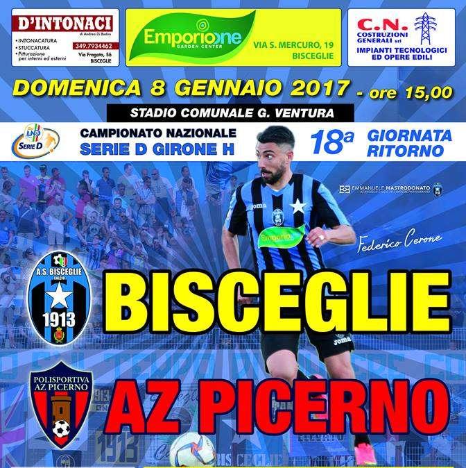 Ecco quando sarà recuperata Bisceglie-Picerno...