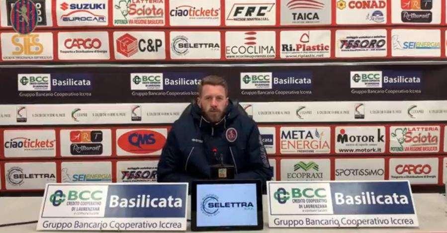Potenza, Antonio Sepe: "Sono contento per me, per i compagni e per il goal che, finalmente, ho segnato"