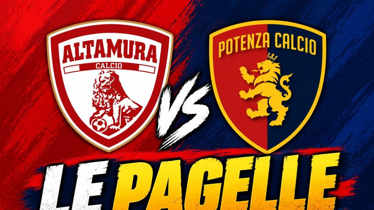 Altamura-Potenza 2-2, le pagelle: super Cucchietti, Petrungaro evita la sconfitta