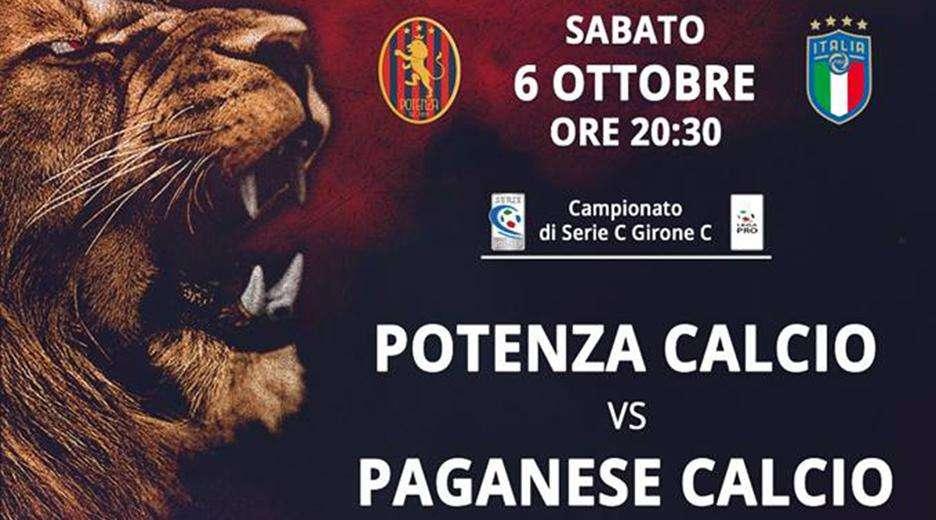 Potenza-Paganese: info biglietti...