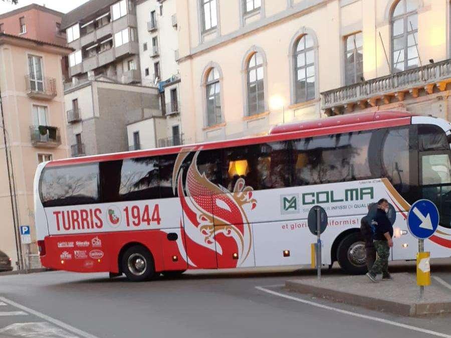 La Turris è arrivata a Potenza, ecco i convocati di mister Caneo