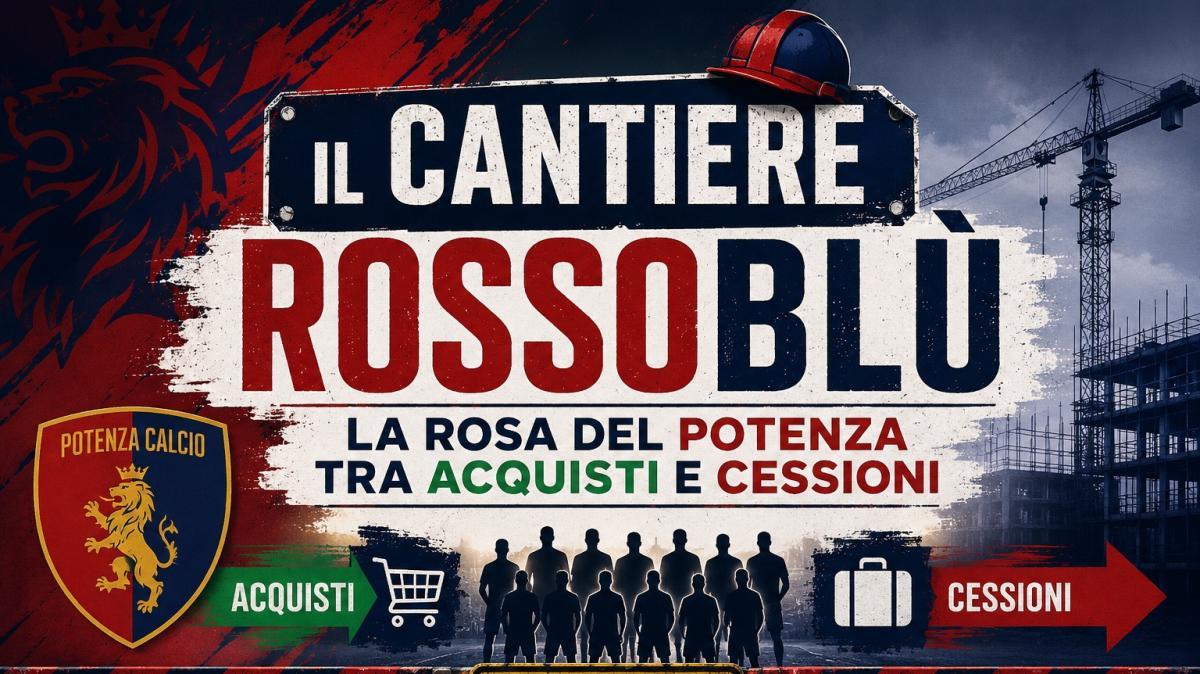 Il Cantiere Rossoblù: la rosa del Potenza tra acquisti e cessioni