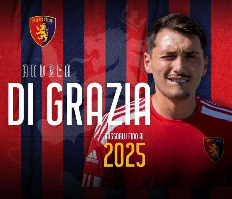 Ufficiale: Andrea Di Grazia rinnova fino al 2025