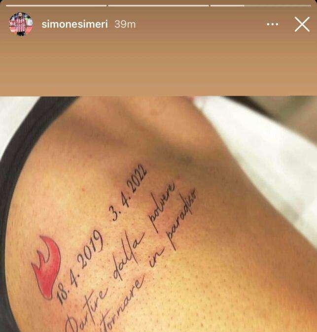 L'ex attaccante del Potenza Simeri si tatua le promozioni con il Bari sulla pelle