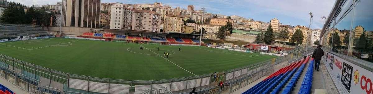 Potenza - Catania 0-1, le formazioni e il tabellino