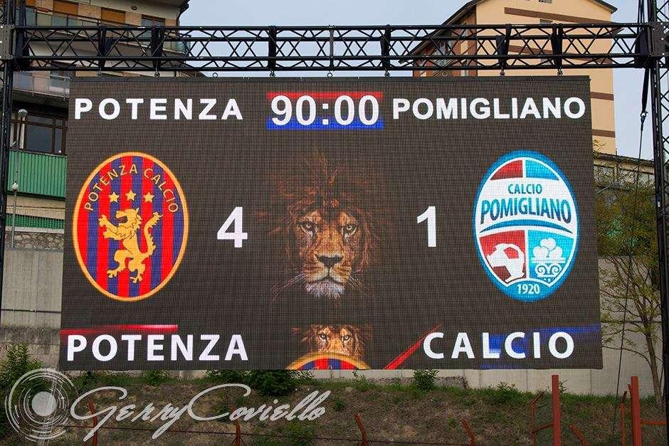 Il Potenza "quattro quattro" se ne va...