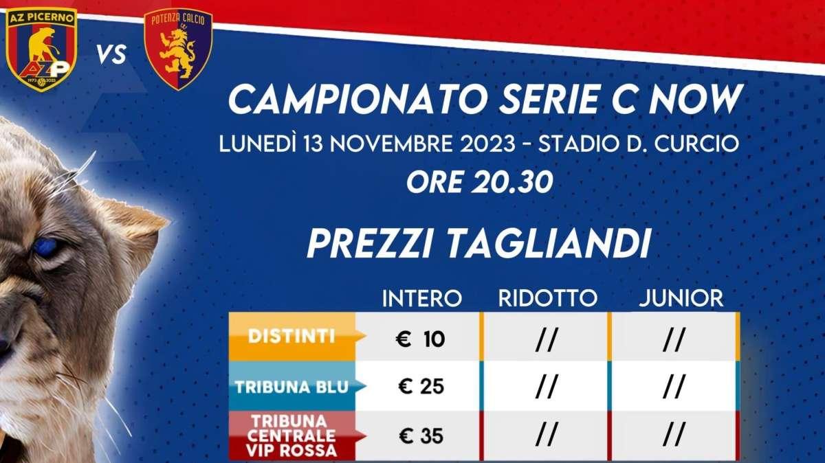 Picerno-Potenza, è partita la prevendita per i tifosi melandrini