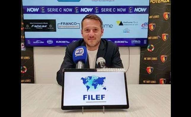 Potenza, il tecnico De Giorgio: "C'è grande rammarico per come è andata, ora pensiamo all'Altamura"