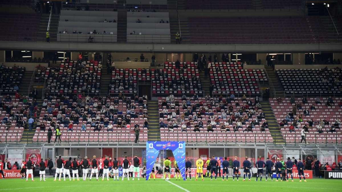 La Serie A ripartirà con il 25% del pubblico