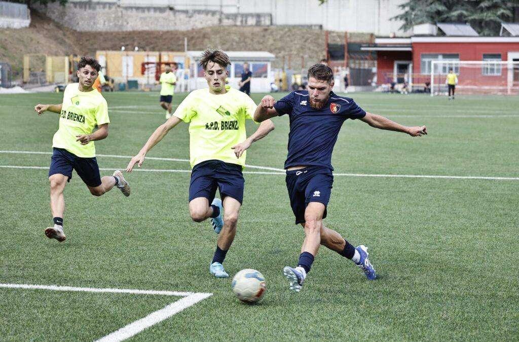 Potenza, 11 reti al Brienza nel primo test al Viviani