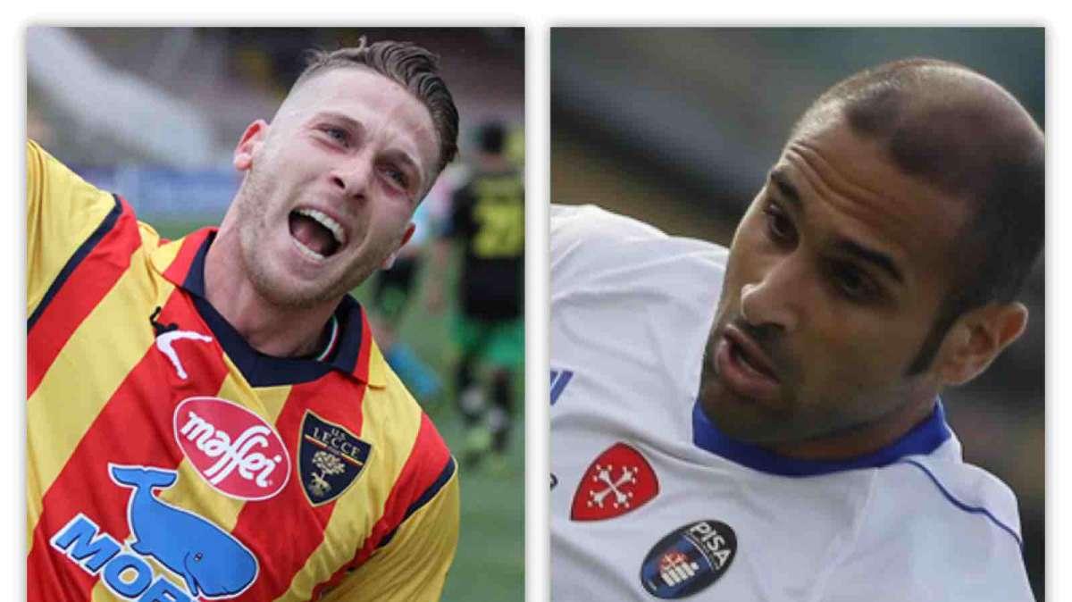 Pisa e Lecce lavorano ad uno scambio tra super bomber...