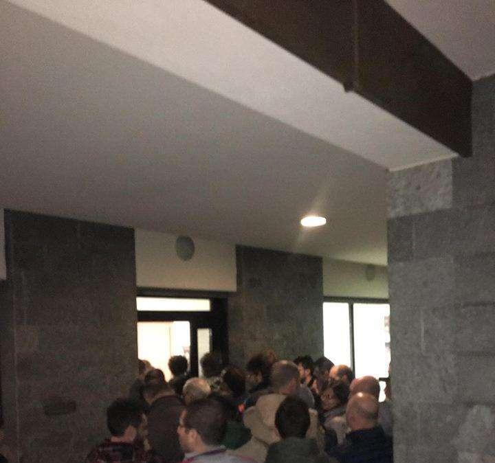 La sede del Potenza presa d'assalto da...