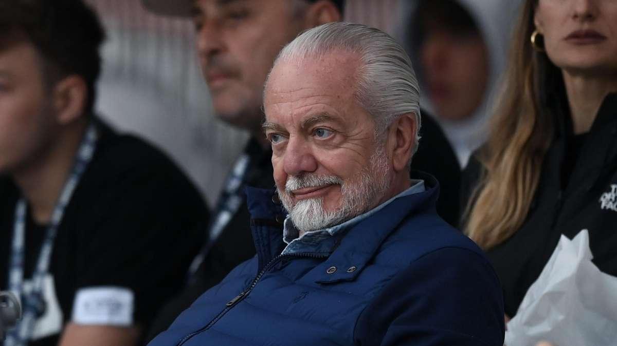 Il presidente del Napoli Aurelio De Laurentiis indagato per falso in bilancio