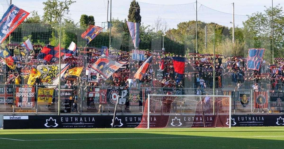 Casertana-Potenza, ecco il dato definitivo del settore ospiti