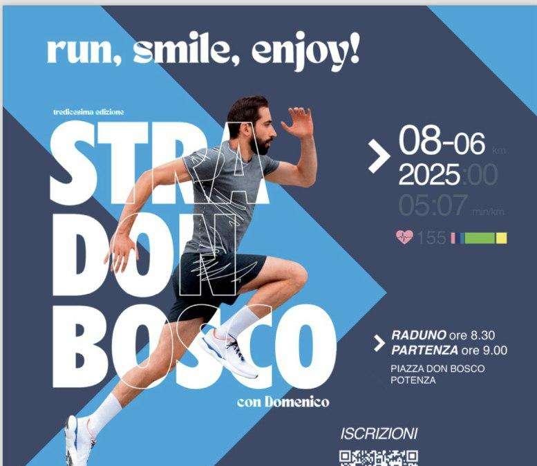 A Potenza è tutto pronto per la "StraDonBosco"
