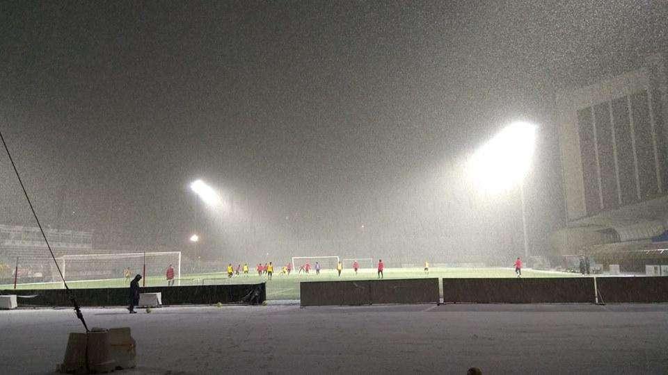 Il Potenza è tornato in campo nel pomeriggio...
