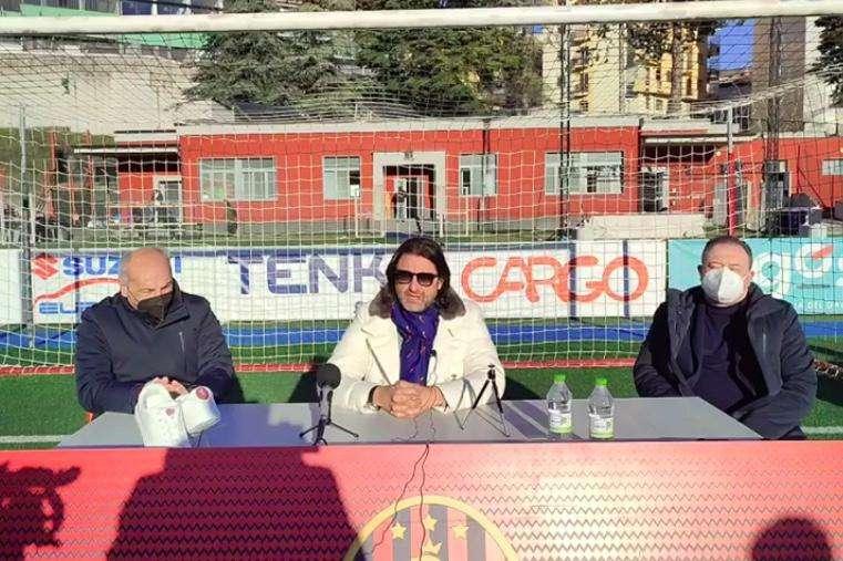 La conferenza stampa. La chiusura di Caiata: "Nel futuro del Potenza ci saranno Caiata e l'Associazione Potenza 1919"