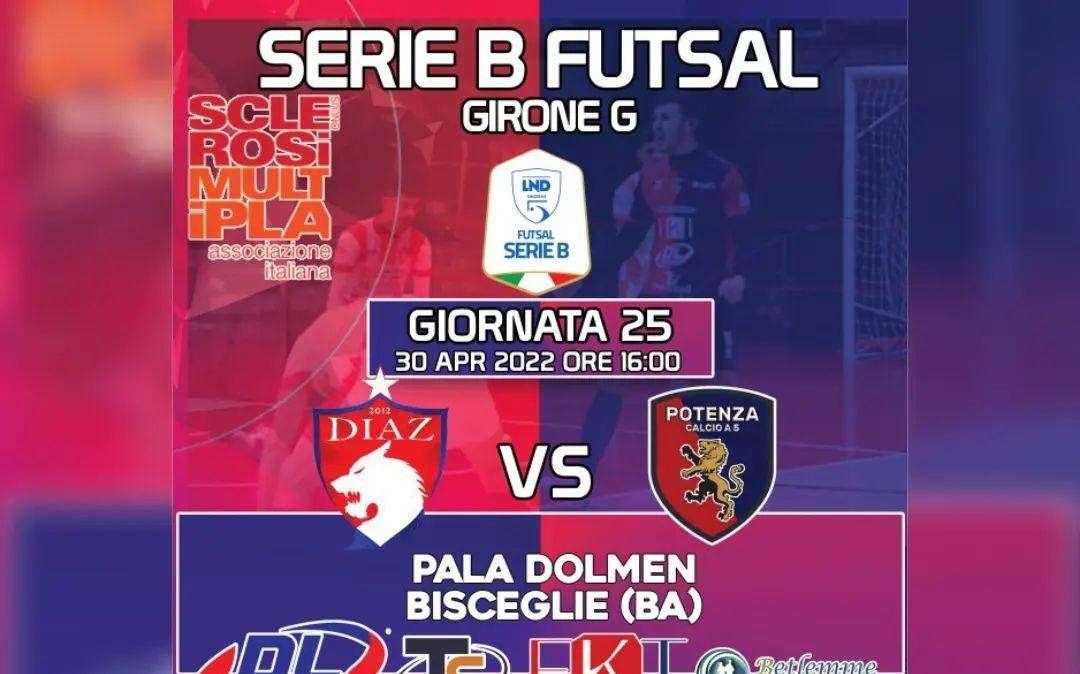 Calcio a 5, sconfitta del Potenza a Bisceglie e play out ormai certi