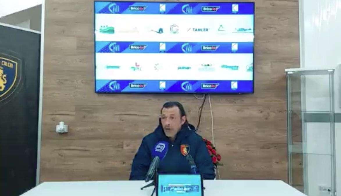 Potenza, mister Raffaele: "Oggi abbiamo pagato l'aver perso giocatori nello stesso settore di campo"
