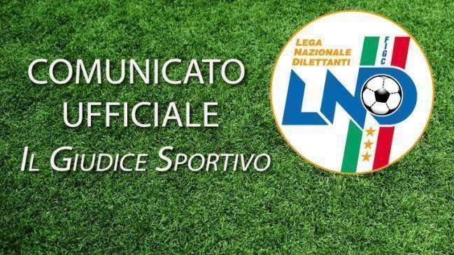 Ecco le altre decisioni del giudice sportivo dopo il 21° turno.