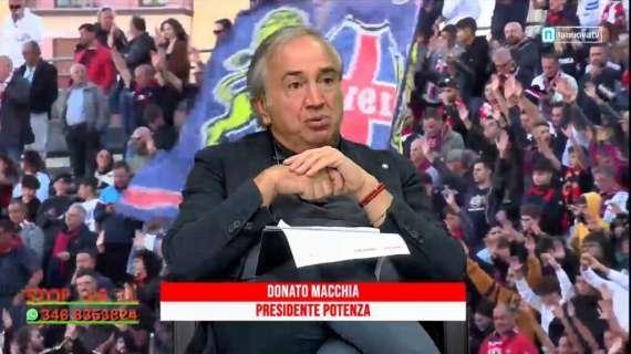 Stasera il presidente del Potenza Donato Macchia tornerà a parlare... ecco dove e quando