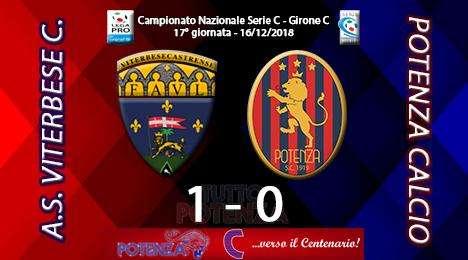 Viterbese-Potenza: 1-0, il tabellino del match