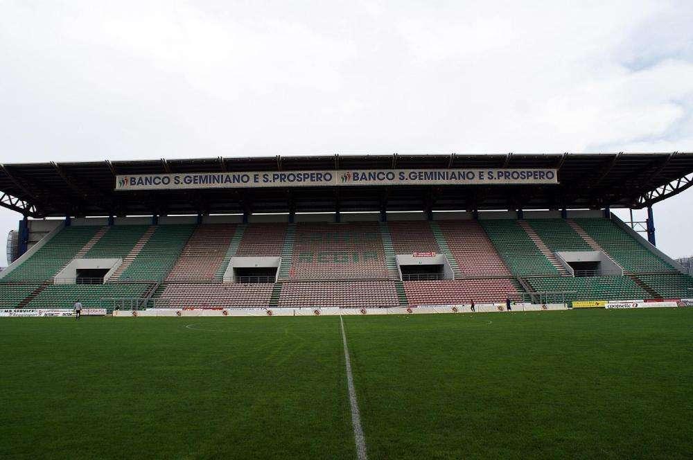 Lo Stadio Giglio di Reggio E.