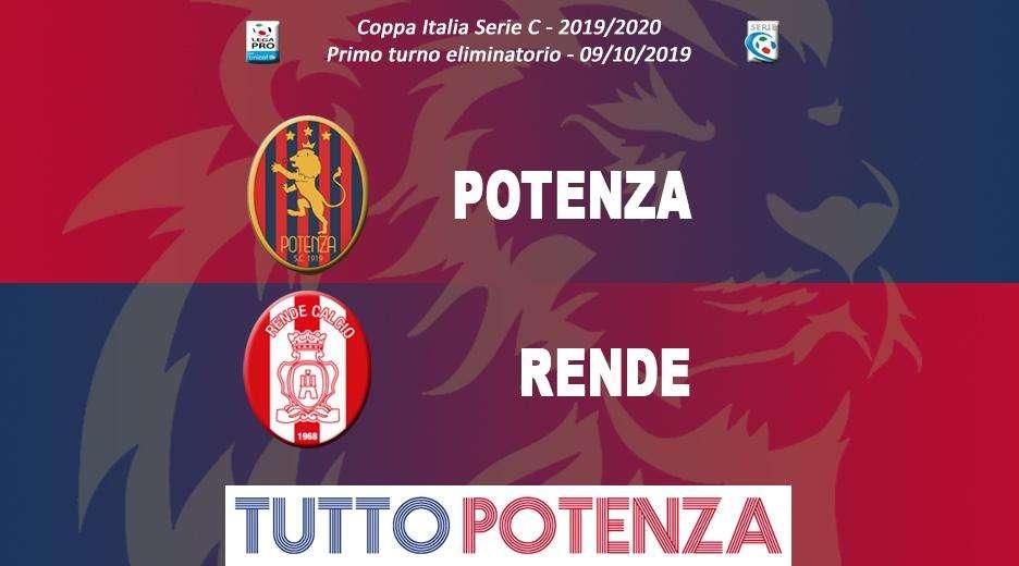 Potenza-Rende live su TuttoPotenza!