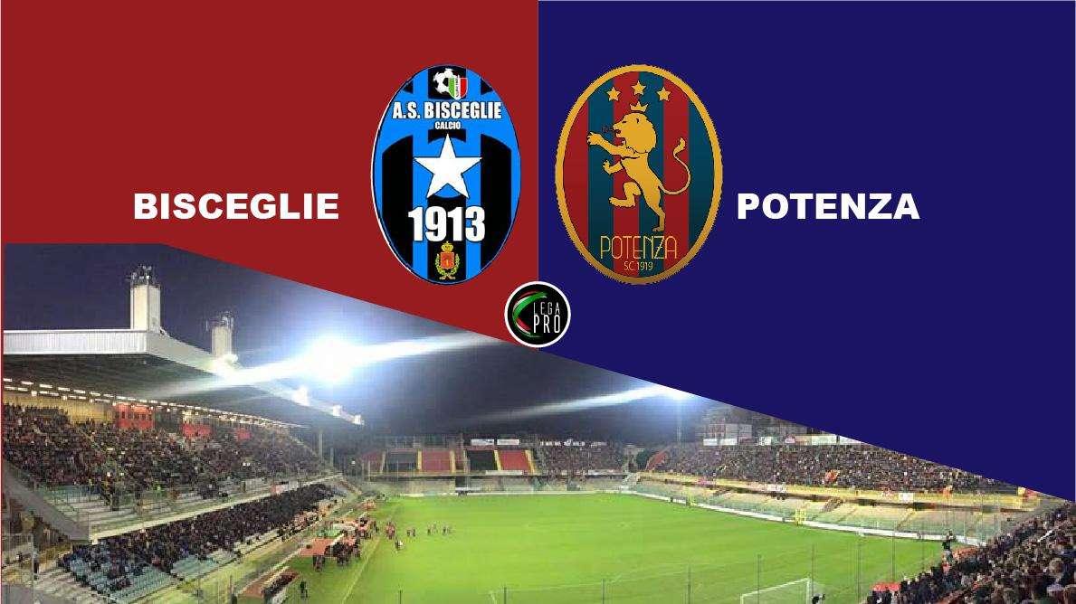 Bisceglie-Potenza, le formazioni ufficiali