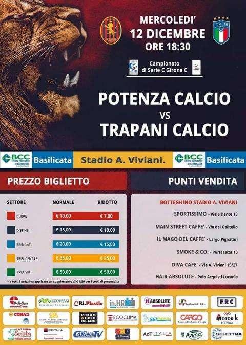 APERTURA VENDITA TAGLIANDI POTENZA-TRAPANI