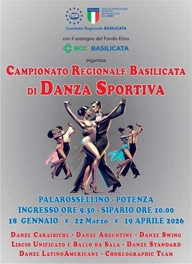 La grande bellezza della danza sportiva sarà di scena anche a Potenza, ecco quando