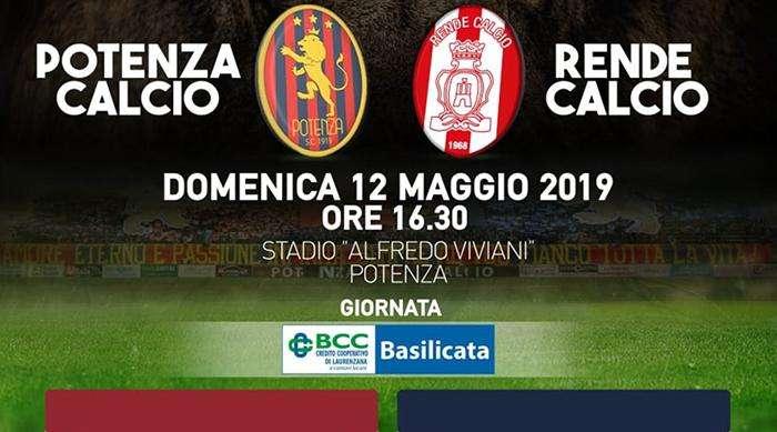 Potenza-Rende sarà "Giornata BCC Basilicata", ecco tutti i dettagli
