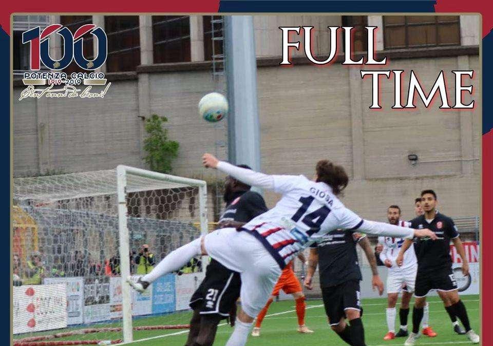 Potenza-Rende 0-0 vista dalla Calabria...