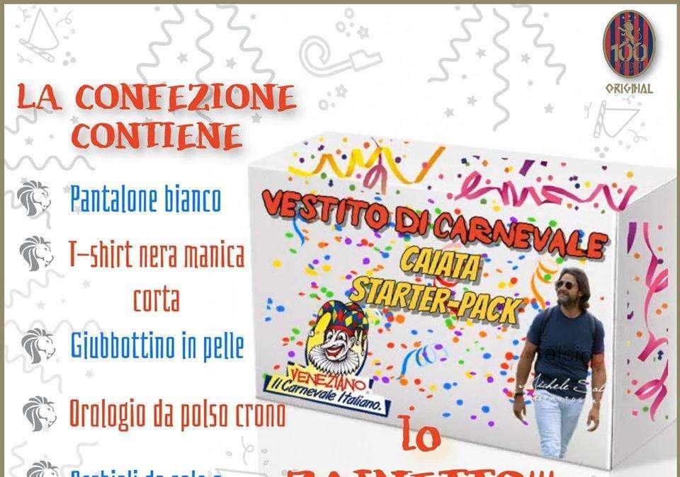 Non sai da cosa vestirti per la tua festa di Carnevale? Vestiti da Salvatore Caiata!