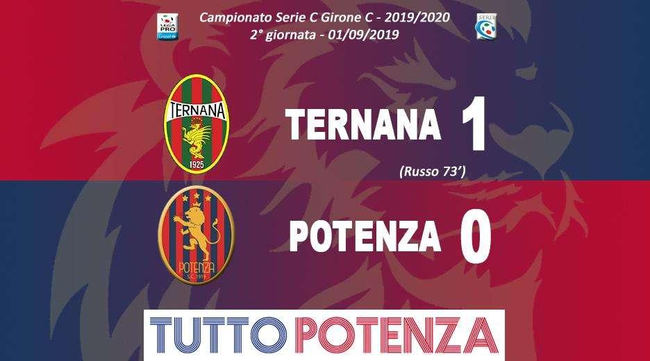 Ternana-Potenza 1-0, il tabellino del match