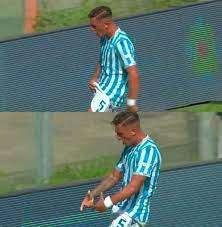 la Figc apre un procedimento per esultanza... eccessiva da parte di Esposito della Spal