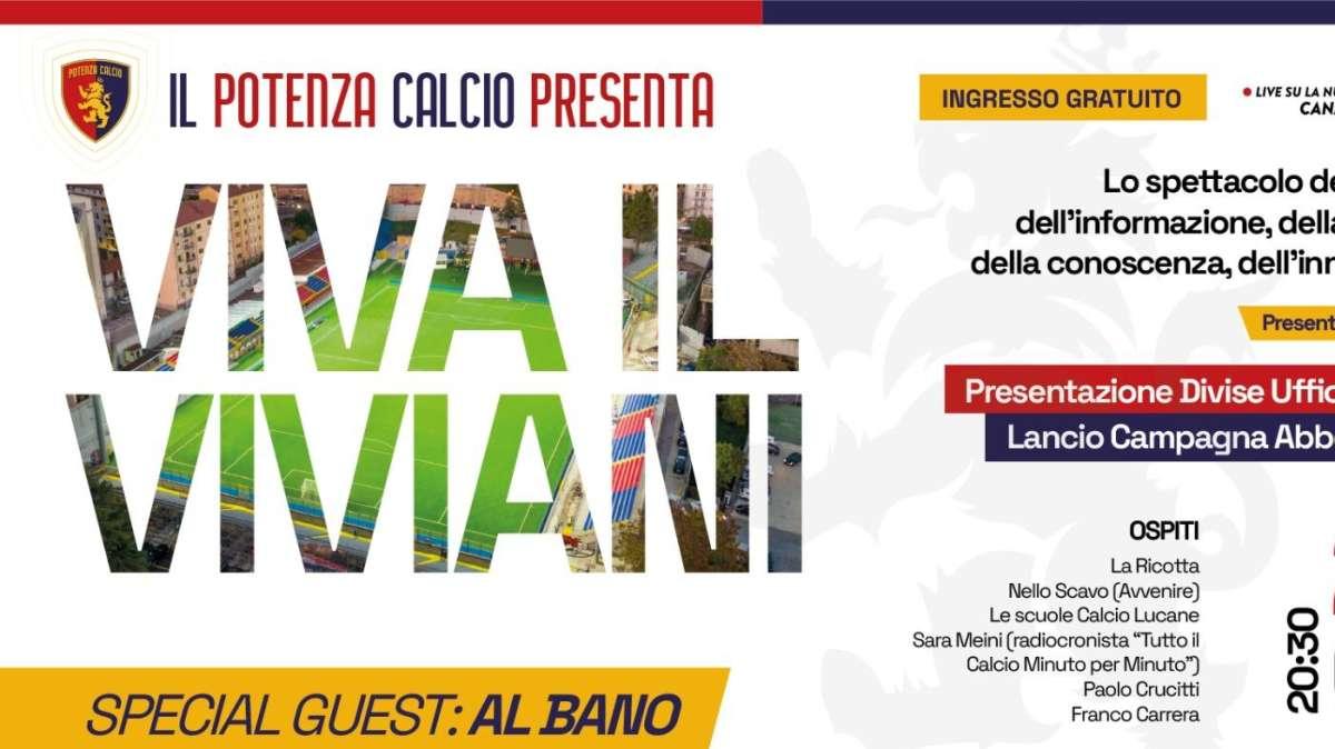 Viva il Viviani, il 24 giugno alle ore 20:30. Special guest Al Bano