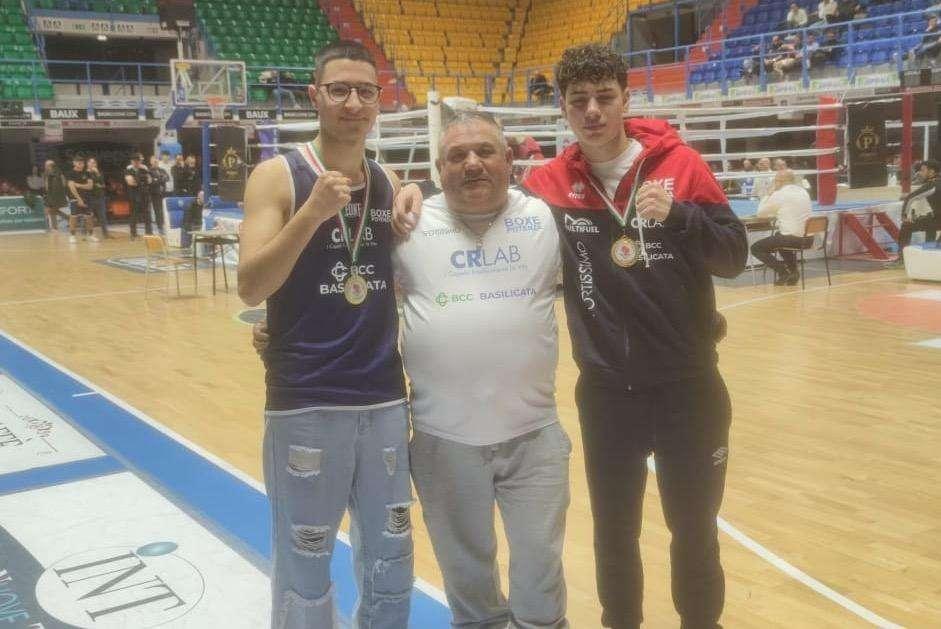L’Asd Boxe Potenza conquista tre ori al Torneo regionale Esordienti
