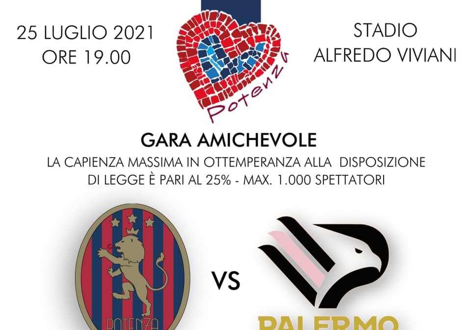 Il Potenza fa un regalo ai propri tifosi: con il Palermo ingresso gratuito per chi ha sottoscritto l'abbonamento