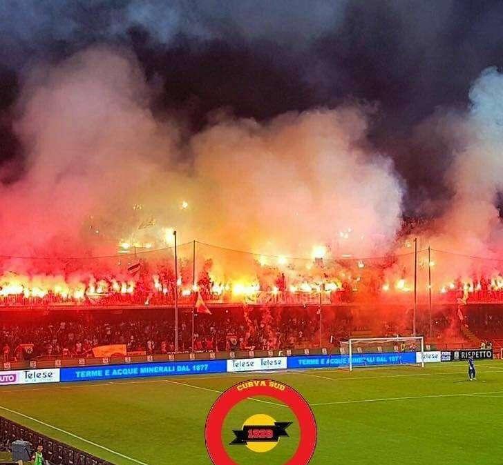  Rabbia ultras Benevento: «Nessun interista in Curva Sud! Qui c’è il fango della C2».
