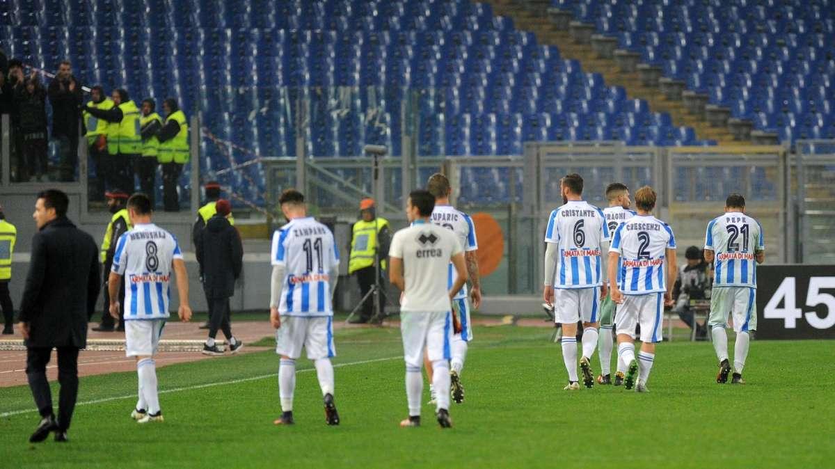 Il Pescara prossimo avversario del Potenza pareggia a reti bianche contro il Monterosi