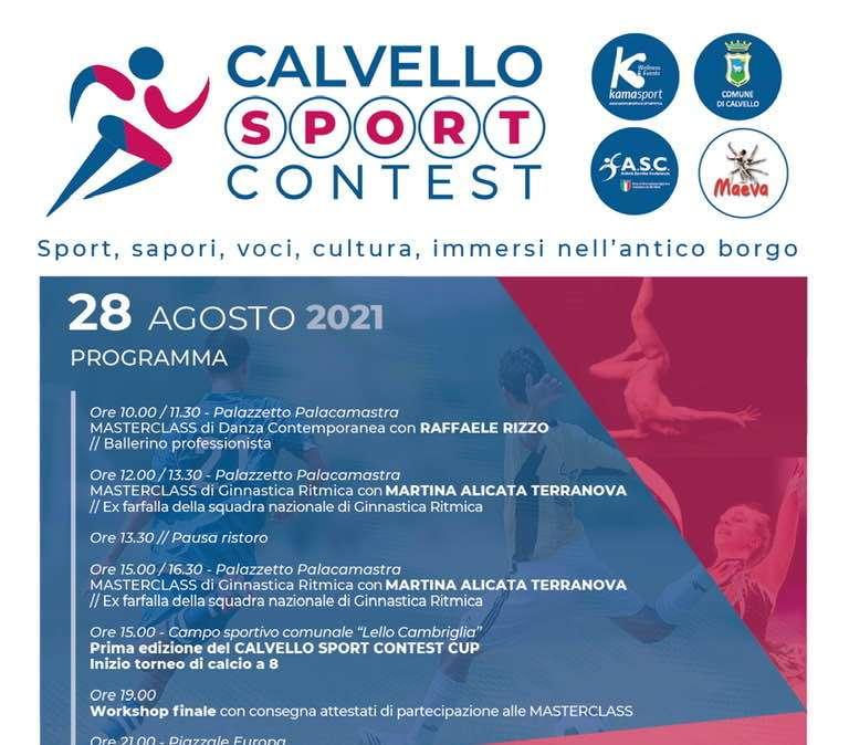 Tutto pronto per il "Calvello Sport Contest"