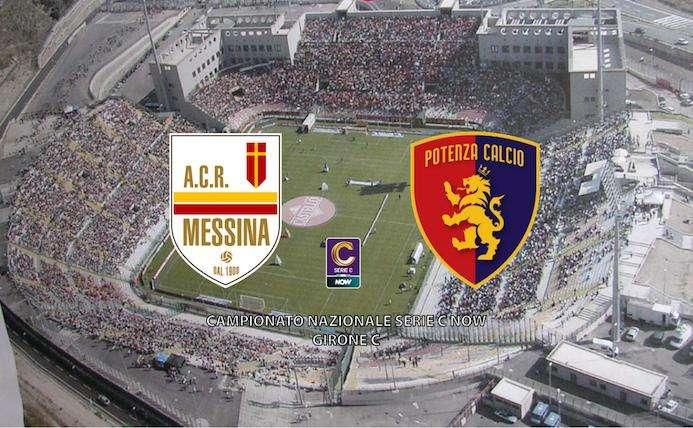 Messina-Potenza, le formazioni ufficiali