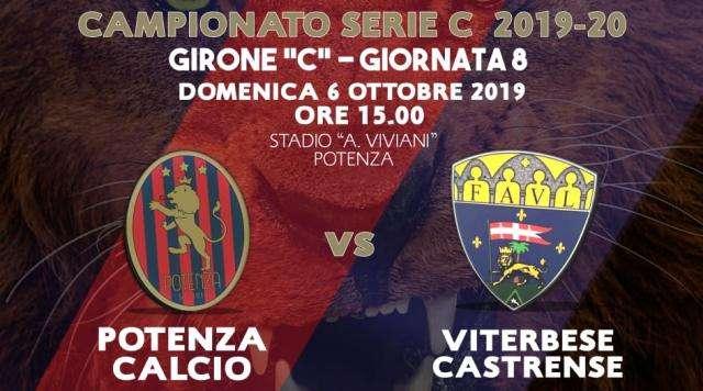 Potenza-Viterbese, le info sui biglietti